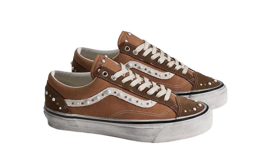 Vans LX Old Skool 36 Pearlized Pack Vintage Cocoa Brown - VN000E8VFST - Mentastore