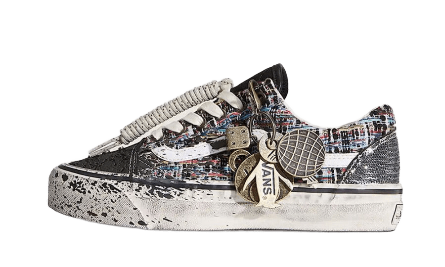 Vans Premium Old Skool Charms Black Grey - VN000D9VDE2 - Mentastore