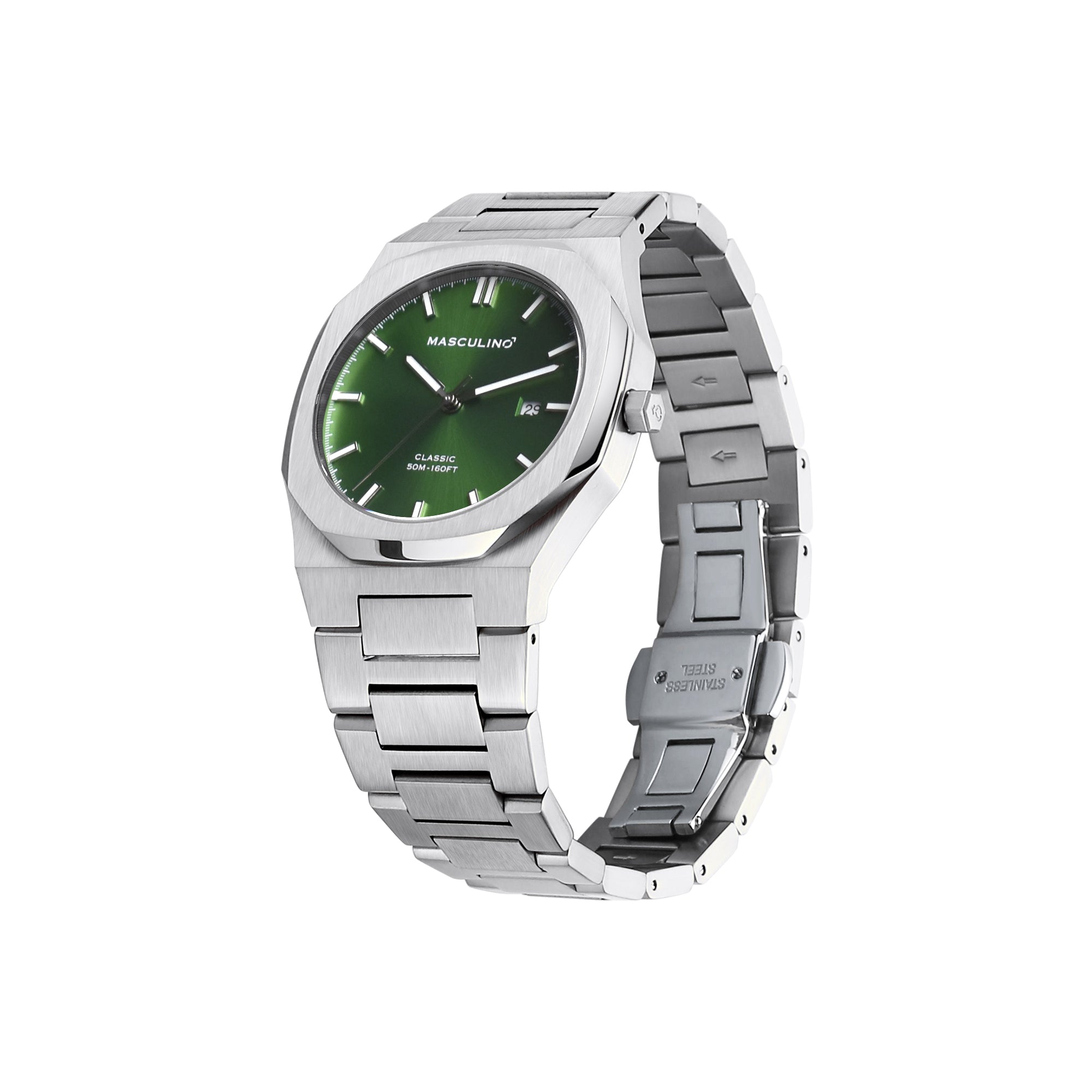 Watch - Masculino Steel Olive - 40mm - LF1983 - Mentastore