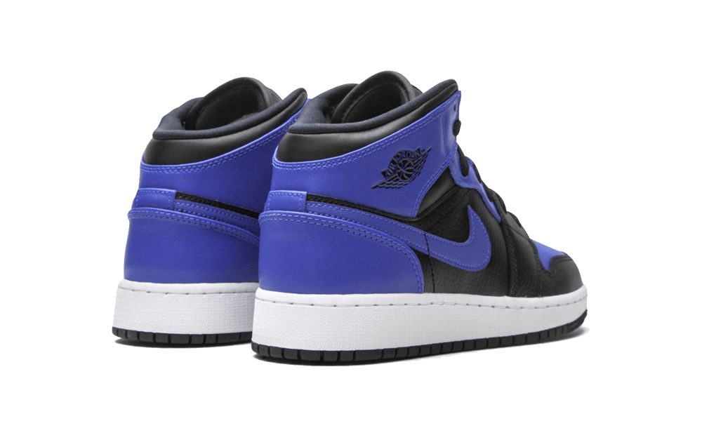 Air Jordan 1 Mid Hyper Royal (GS) - 554725 - 077 - Mentastore