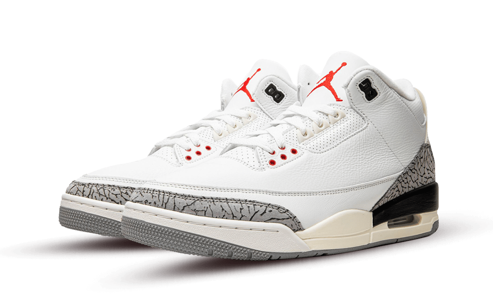 Air Jordan 3 Retro White Cement Reimagined (2023) - Mentastore -
