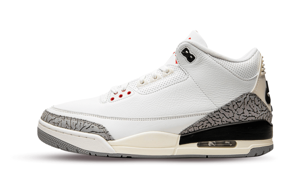 Air Jordan 3 Retro White Cement Reimagined (2023) - Mentastore -