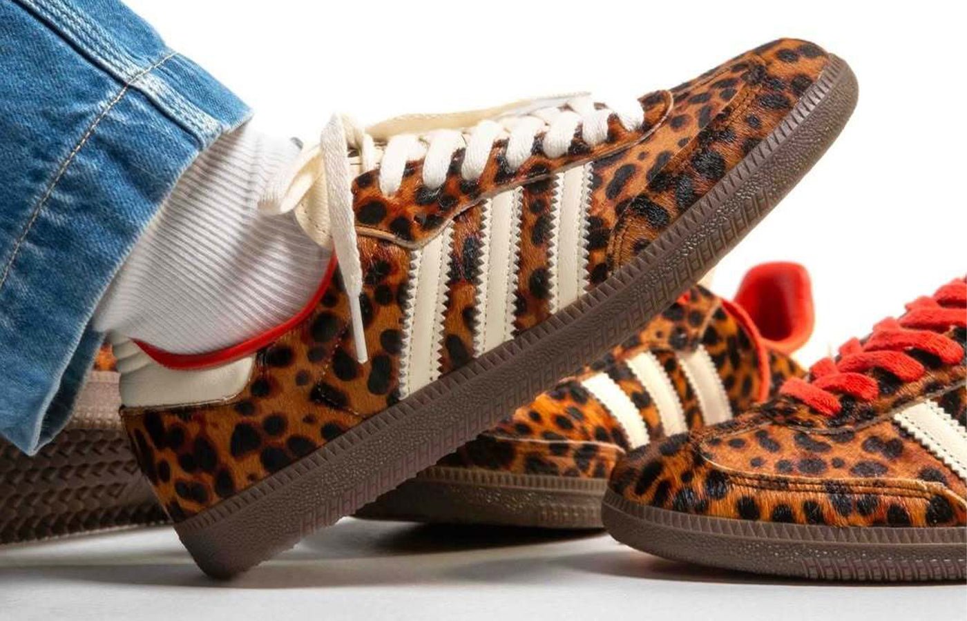 Samba OG 'Leopard Pack Preloved Red Samba OG 'Leopard Pack Preloved Red