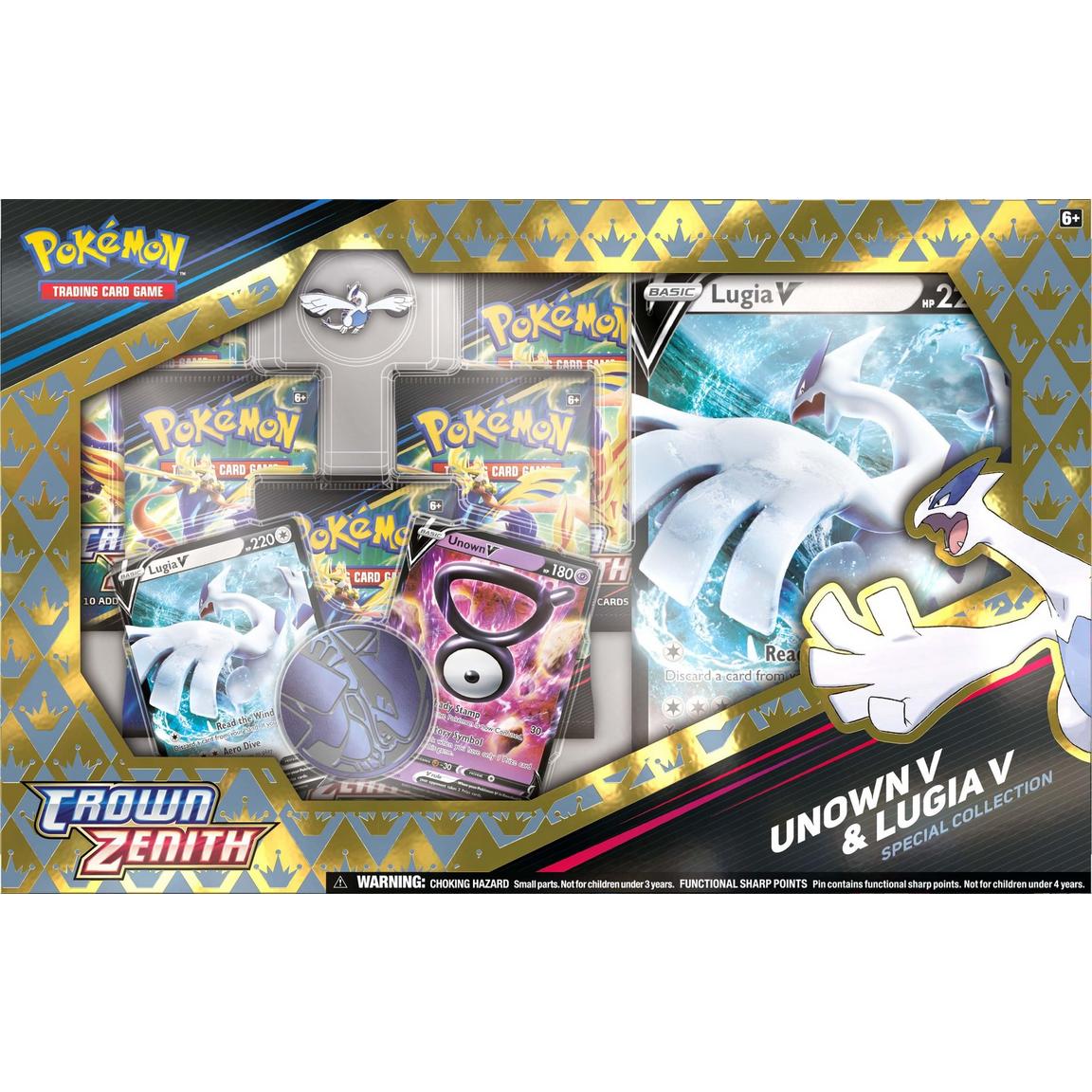 Pokémon Crown Zenith Unown V & Lugia V Special Collection Box (ENG)