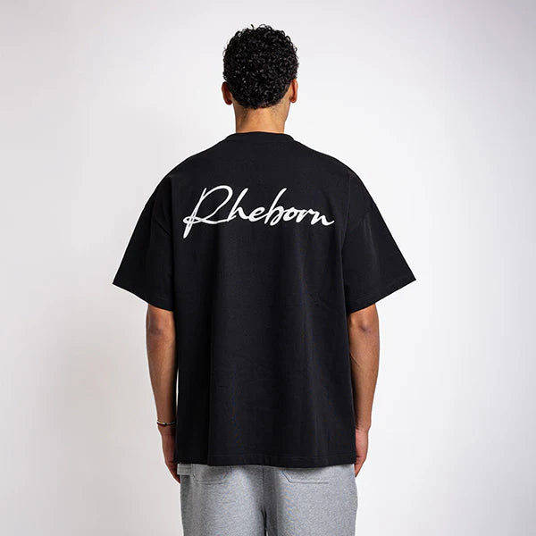 Rheborn Handwritten Logo Tee Black
