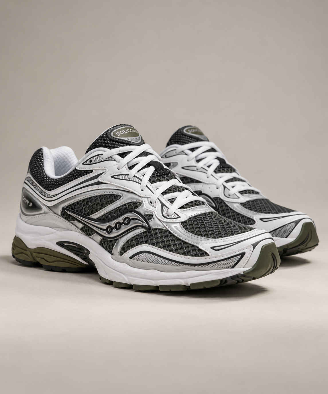 Saucony ProGrid Omni 9 Fatigue Olive