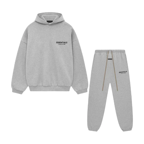 Fear of God Essentials FW24 Light Heather Gray Full Set