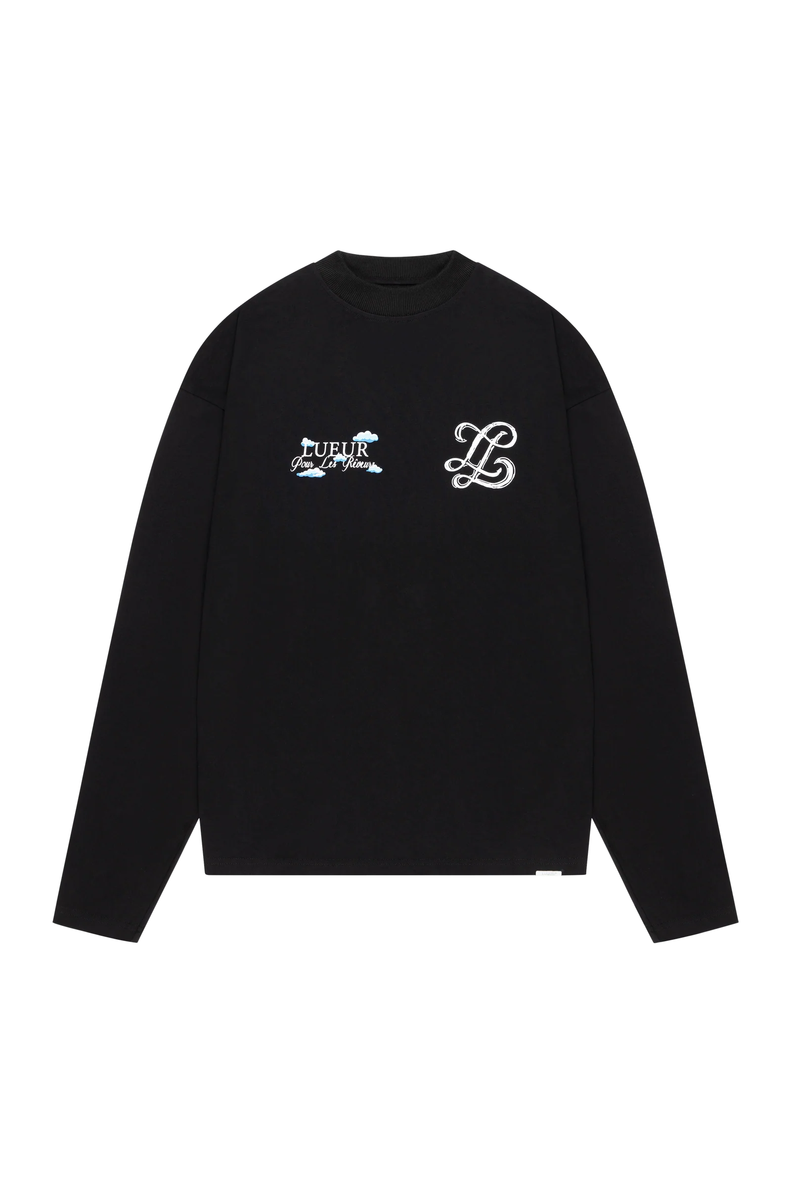 Lueuer - CLOUDY MONOGRAM long sleeve