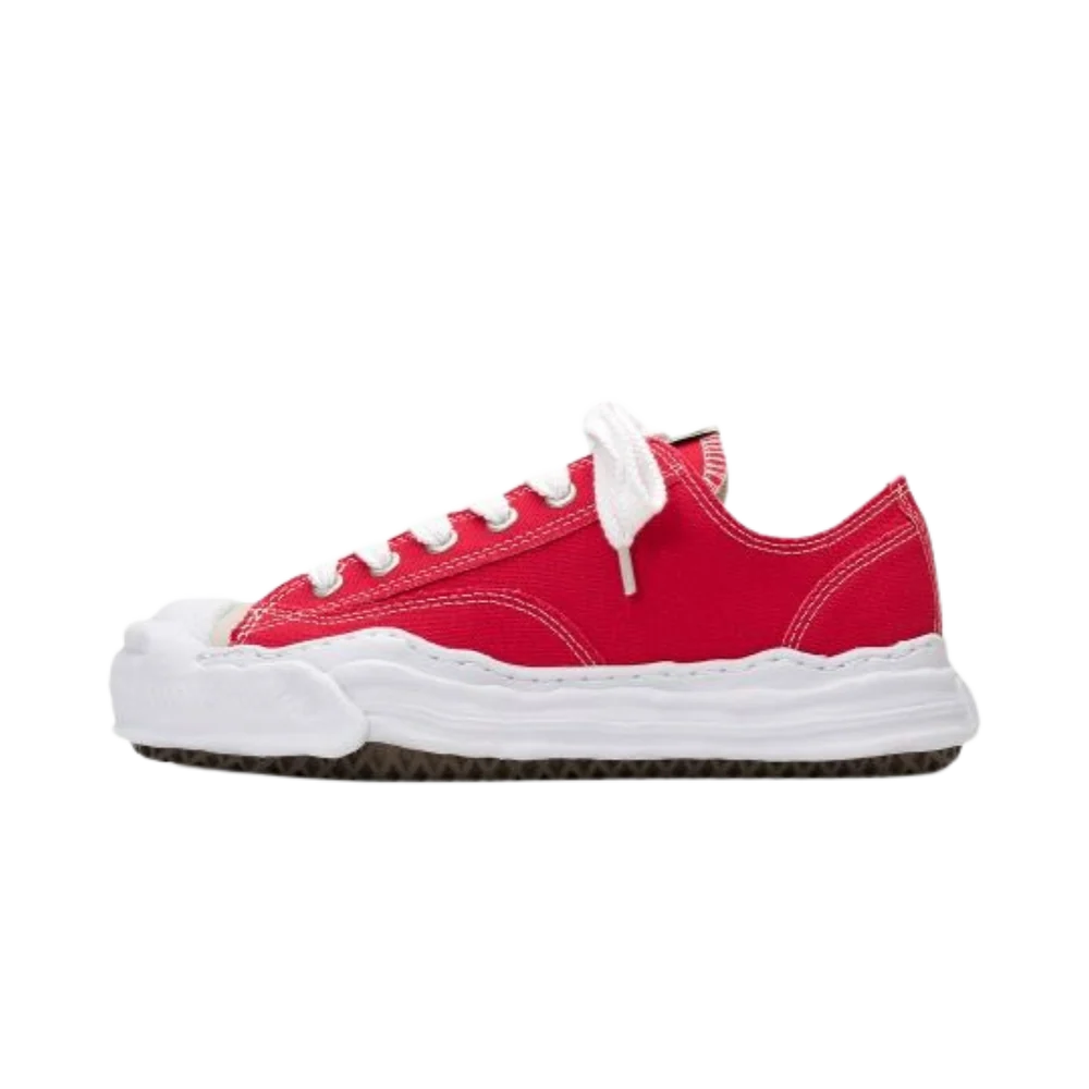 Maison Mihara Yasuhiro Hank OG Sole Canvas Low Red