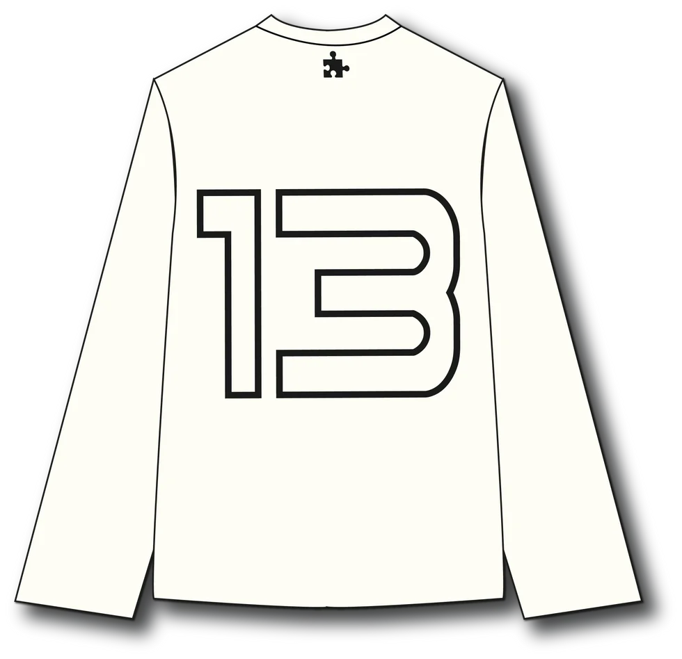 The Missing Piece - Longsleeve 3.0 (Vintage White)