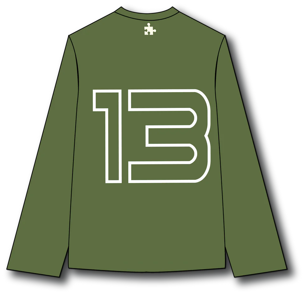 The Missing Piece - Longsleeve 3.0 (Army Green)