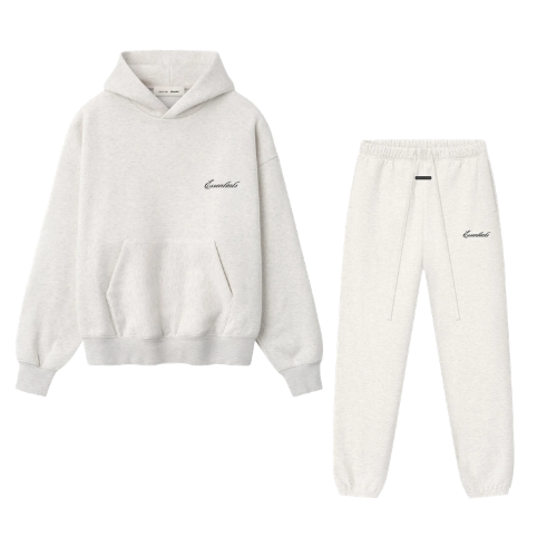 Fear of God Essentials Signature Oatmeal Heather SS26