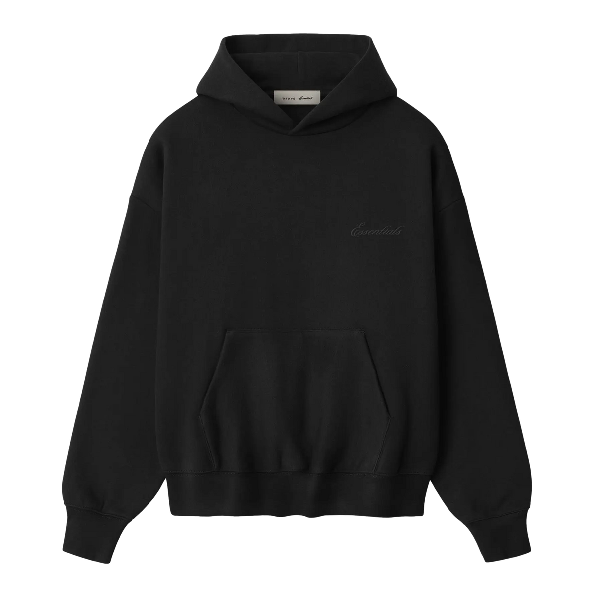 Fear of God Essentials Signature Vintage Black SS26