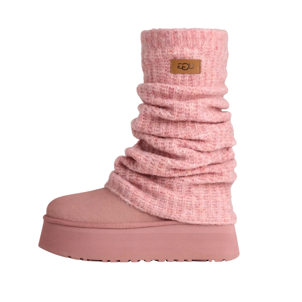 UGG Classic Mini Dipper Legwarmer Boot Pink Dawn (Women's)