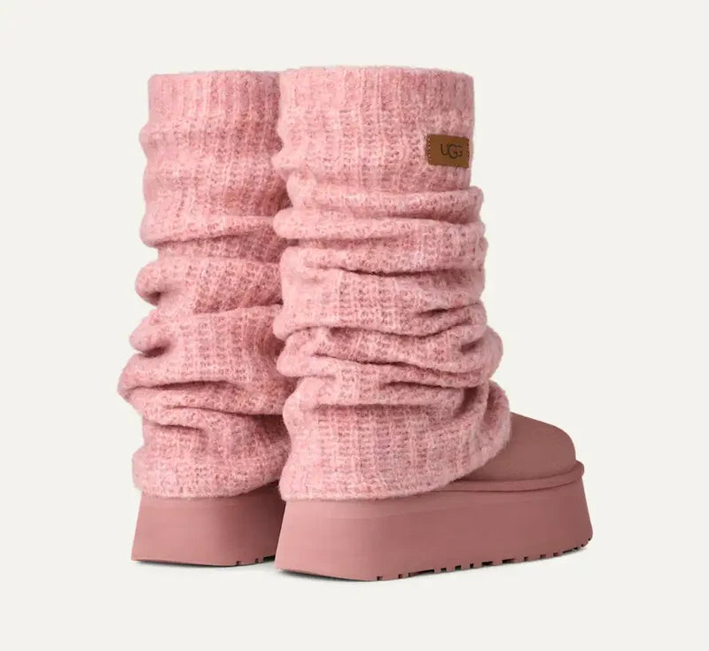 UGG Classic Mini Dipper Legwarmer Boot Pink Dawn (Women's)