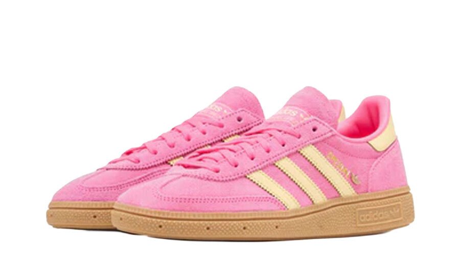 adidas Handball Spezial Lucid Pink Almost Yellow Gold (Women's) - IH9213 - Mentastore