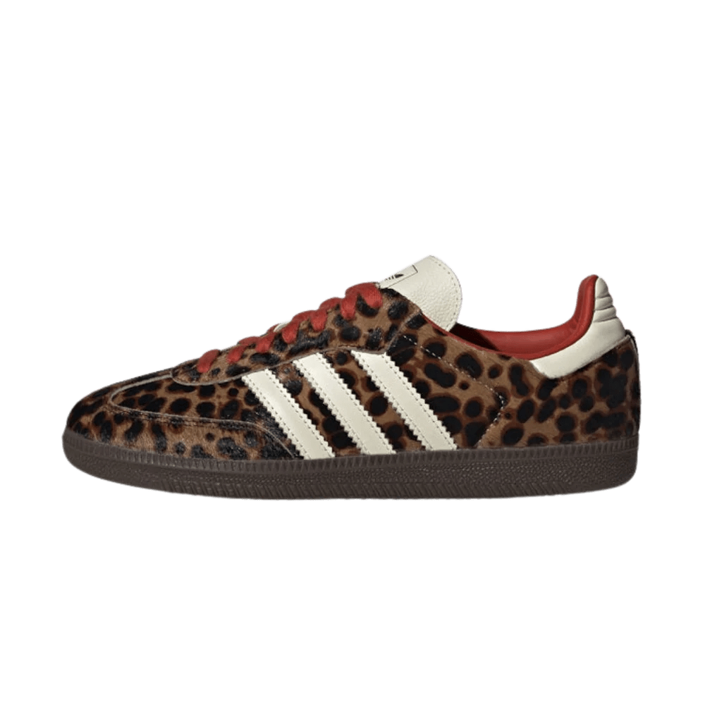 adidas gazelle silver green womens Adidas Samba OG Preloved Red Leopard (JI2734)