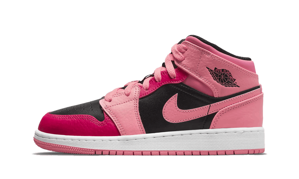 Air Jordan 1 Mid Coral Chalk (GS) - Mentastore