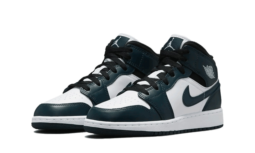 Air Jordan 1 Mid Dark Teal - Mentastore