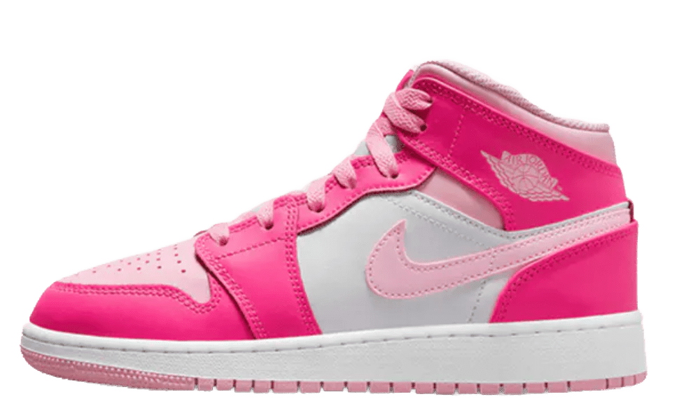 Air Jordan 1 Mid 'Fierce Pink' (GS) - FD8780-116 - Mentastore