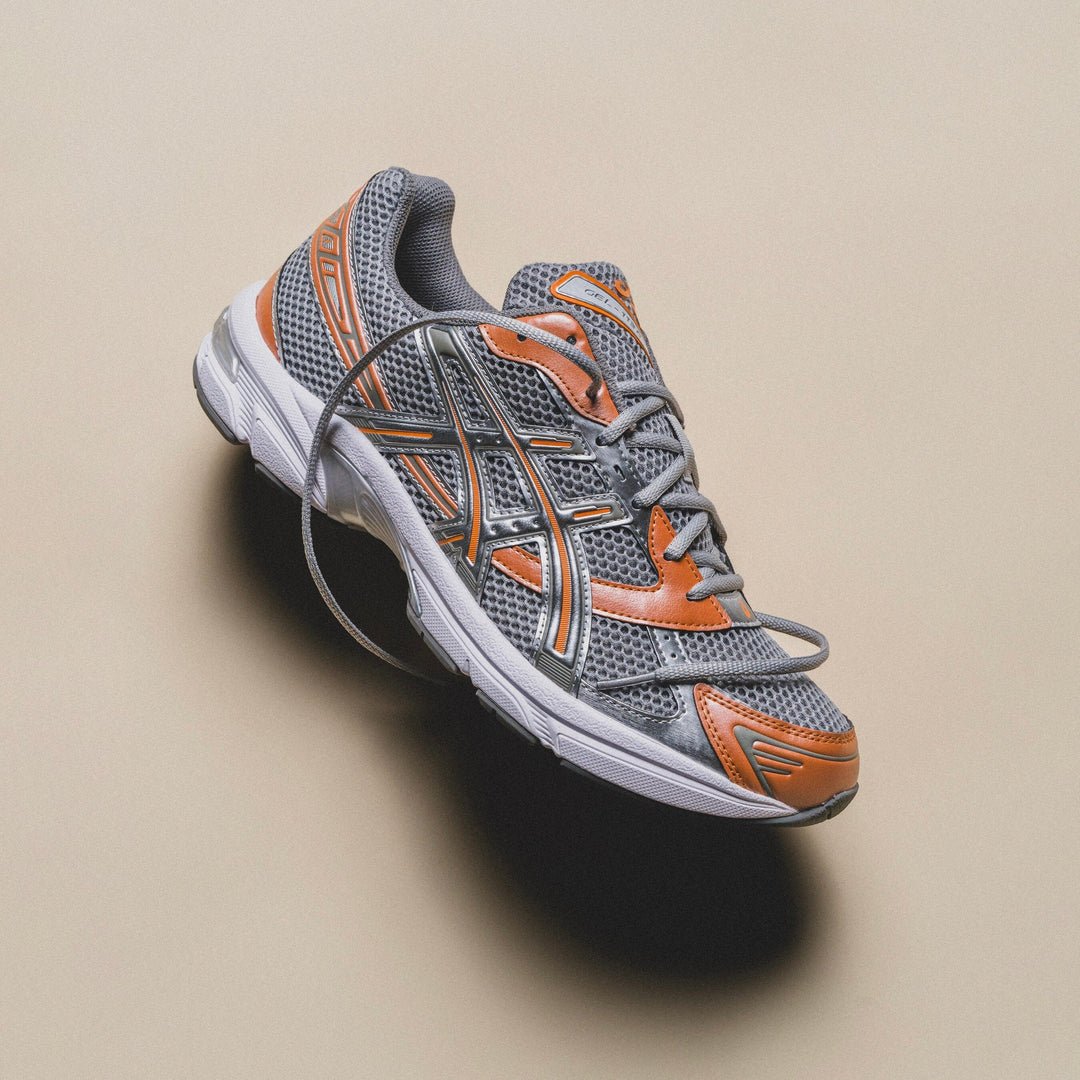 ASICS Gel-1130 Cement Grey Rust Orange - 1203A609-020 - Mentastore