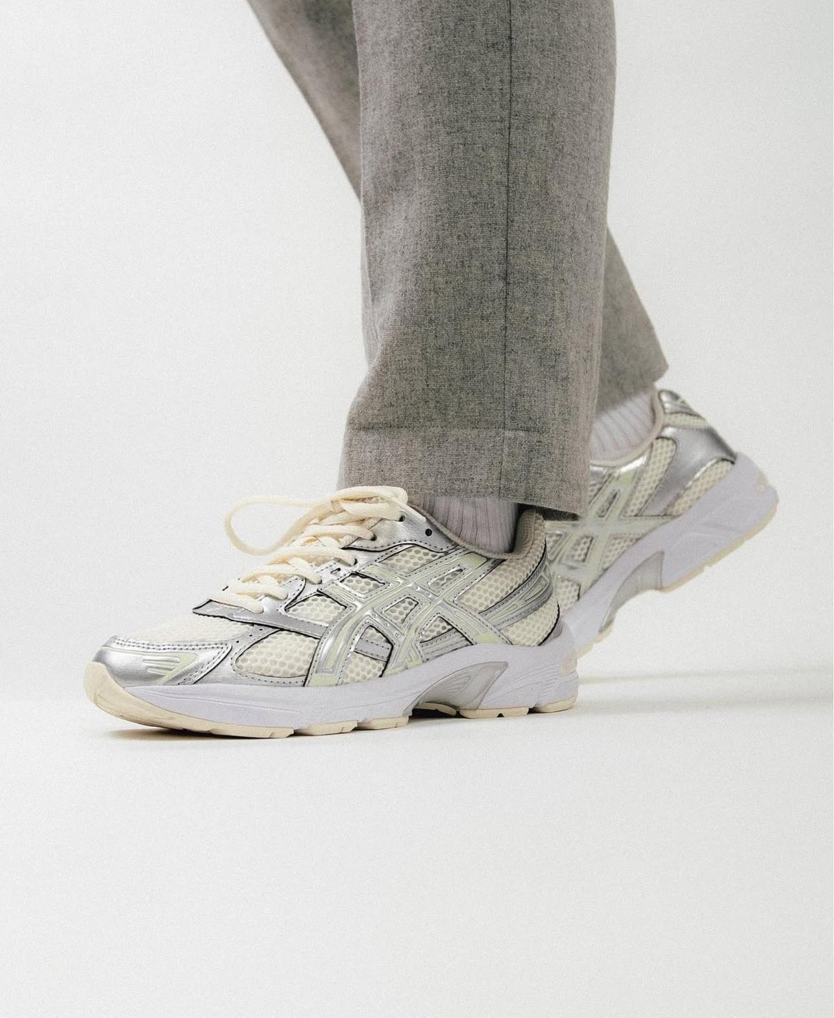 ASICS Gel-1130 Cream Pure Silver (W) - 1202A164-107 - Mentastore
