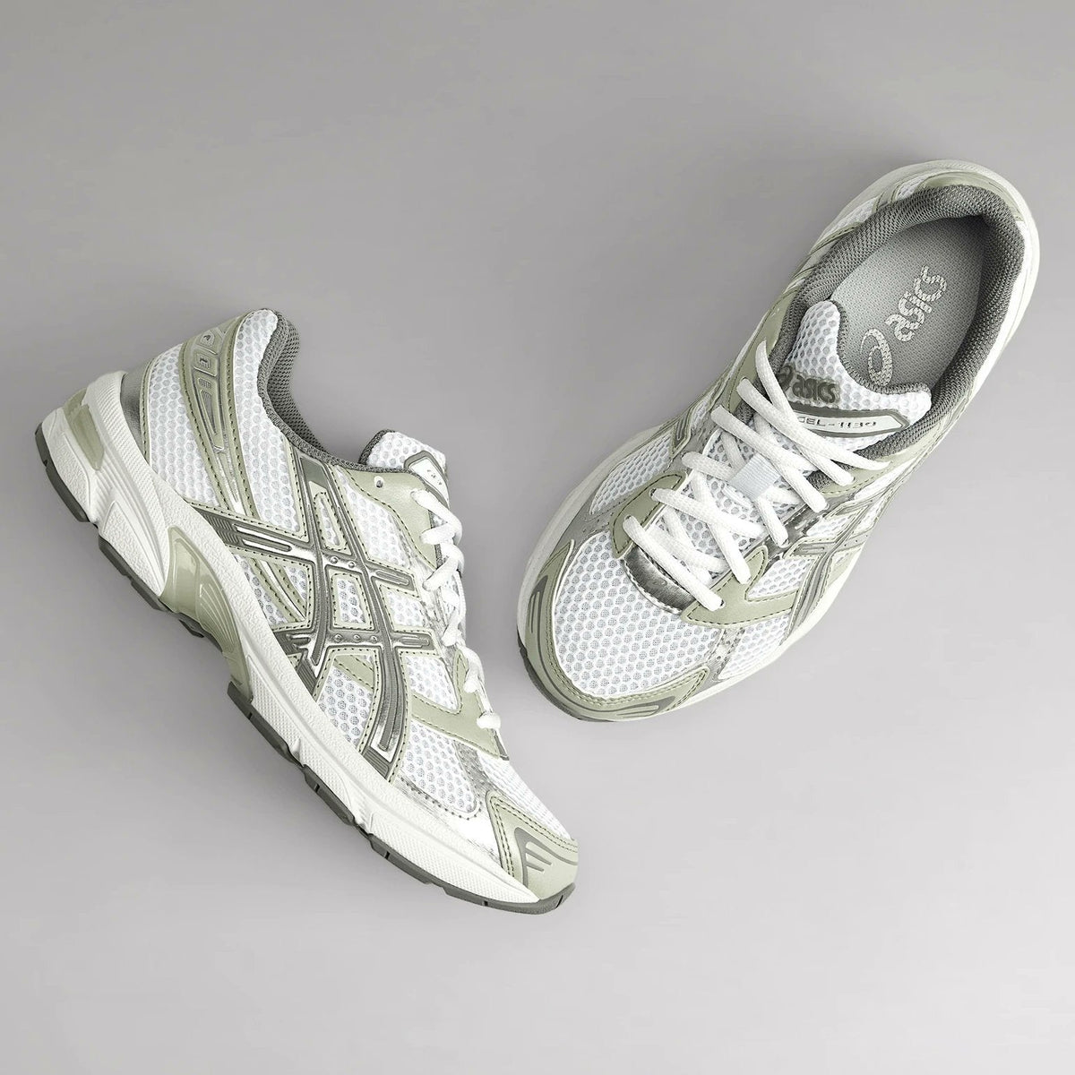 ASICS Gel-1130 White Dried Leaf Green (W) - 1202A164-124 - Mentastore