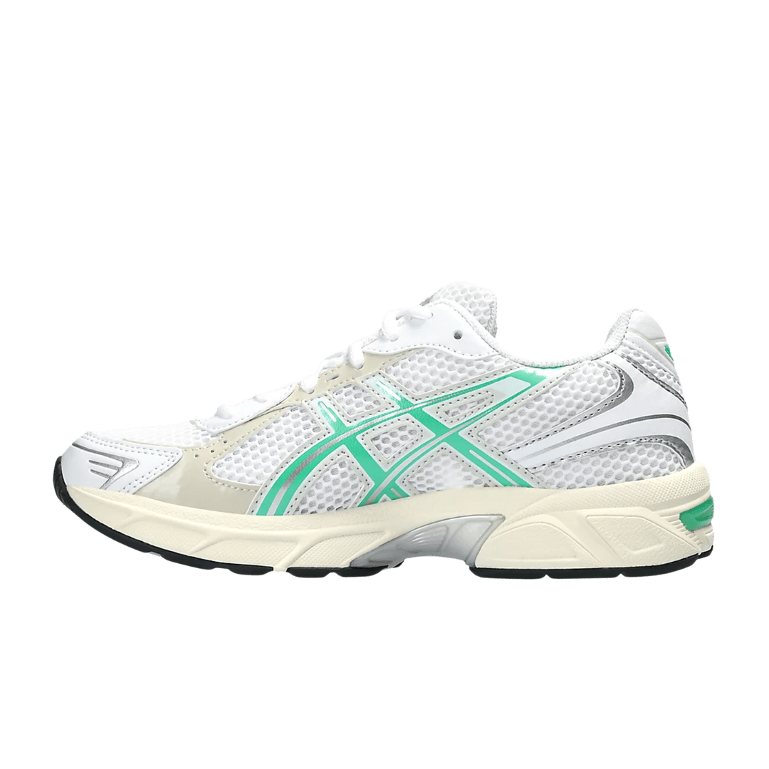 ASICS Gel-1130 White Malachite Green Off White Midsole (Women's) - 1202A164-114 - Mentastore