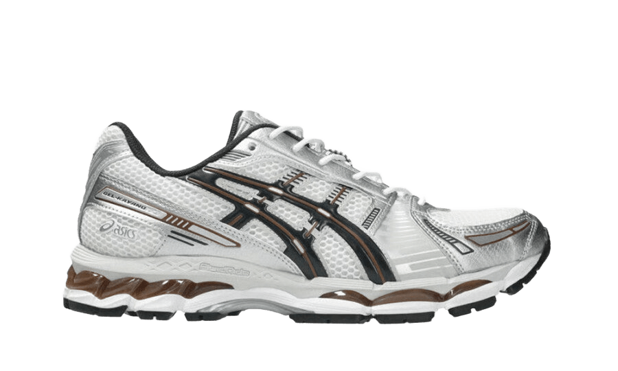 ASICS Gel - Kayano 12.1 White Graphite Grey Brown - 1203A759-104 - Mentastore