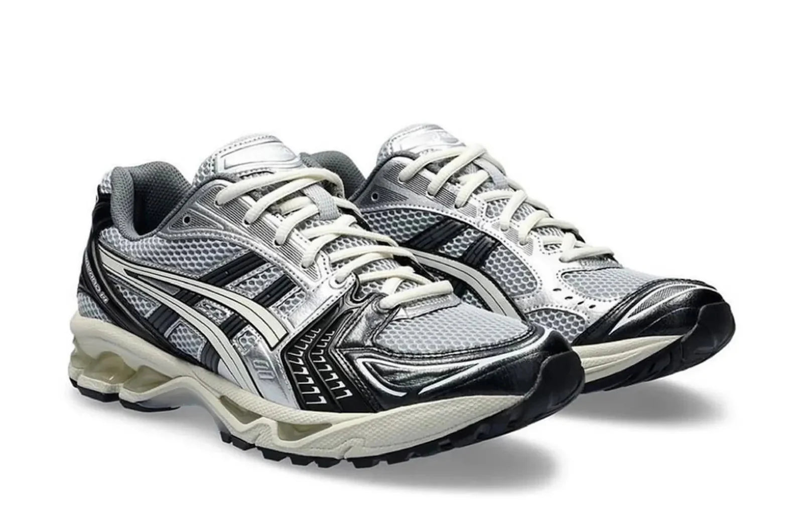ASICS Gel - Kayano 14 Black Glacier Grey Silver - 1201A935-001 - Mentastore