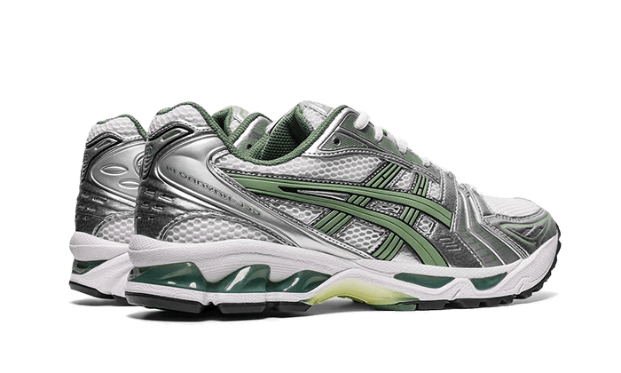 ASICS Gel - Kayano 14 White Pure Silver Slate Grey Sage - 1201A019-107 - Mentastore