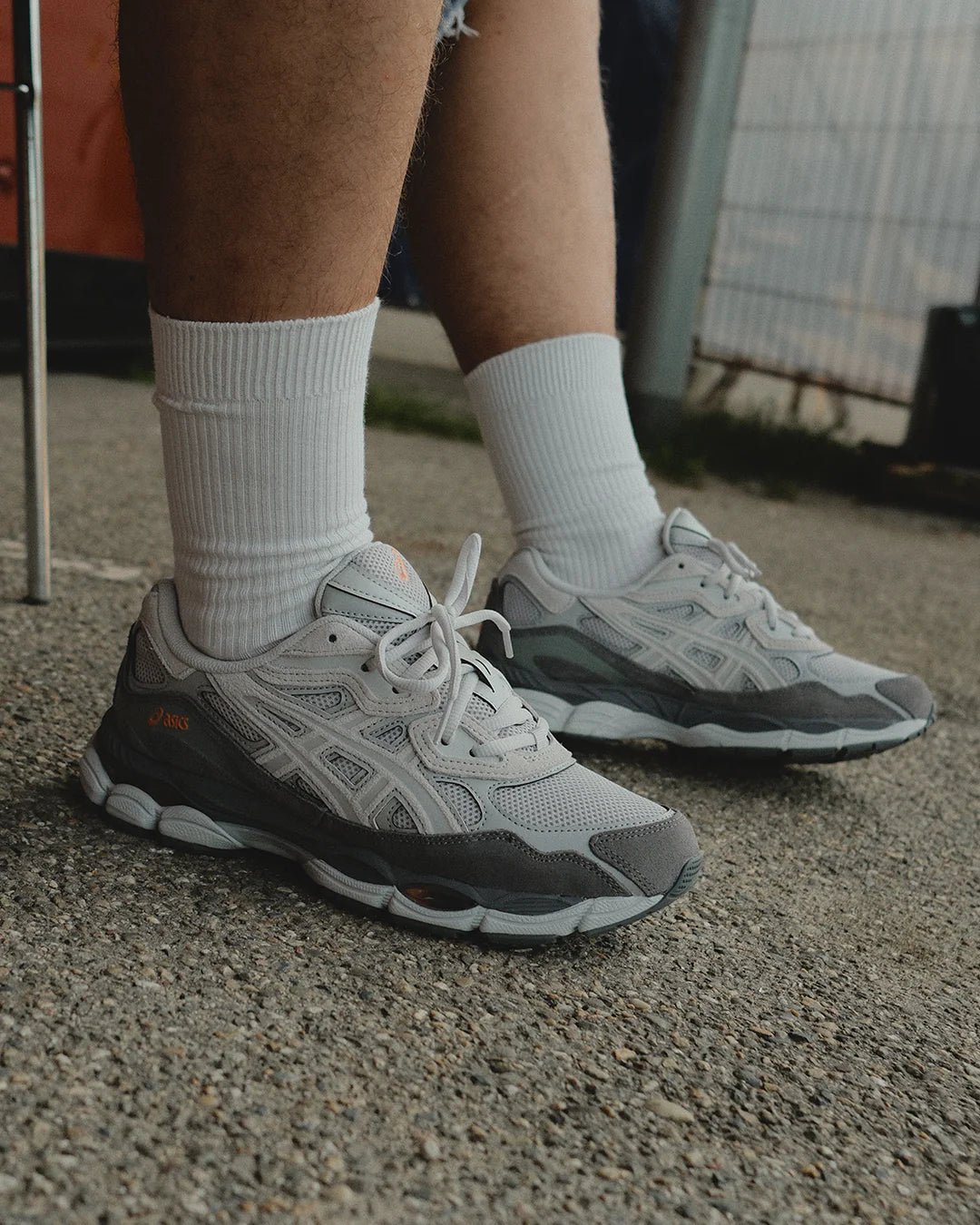 ASICS Gel - NYC Cloud Grey Cement Grey - 1203A383-026 - Mentastore