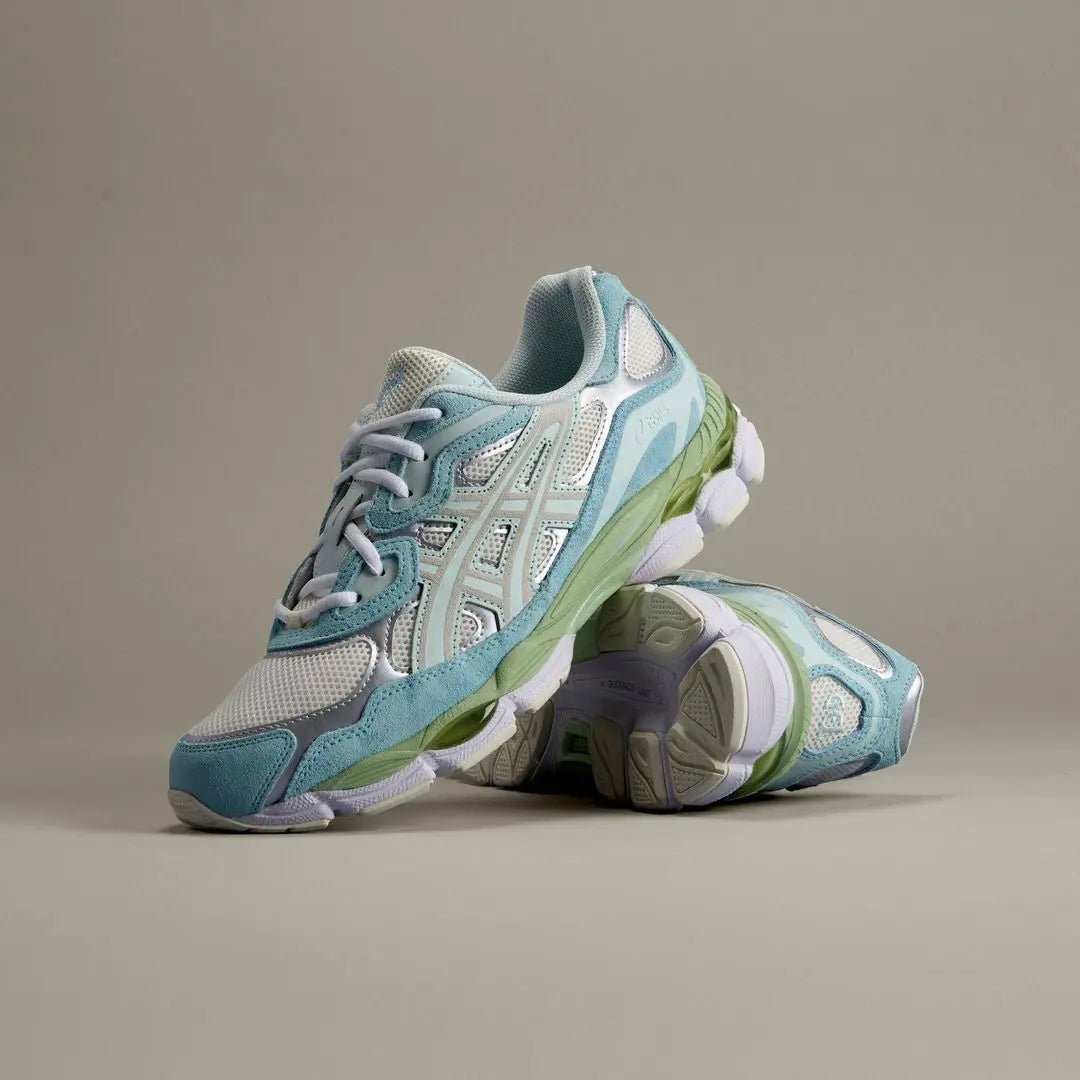 ASICS Gel - NYC Cream Aquamarine - 1203A383-100 - Mentastore