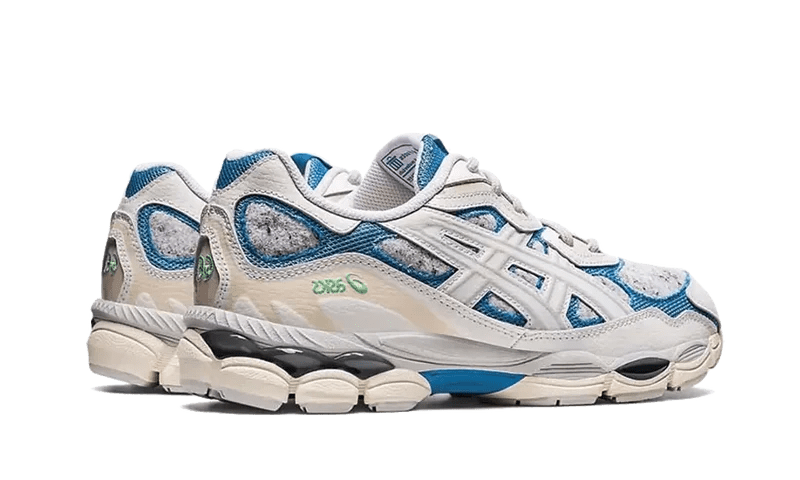 ASICS Gel - NYC White Dolphin Blue - 1203A281-100 - Mentastore