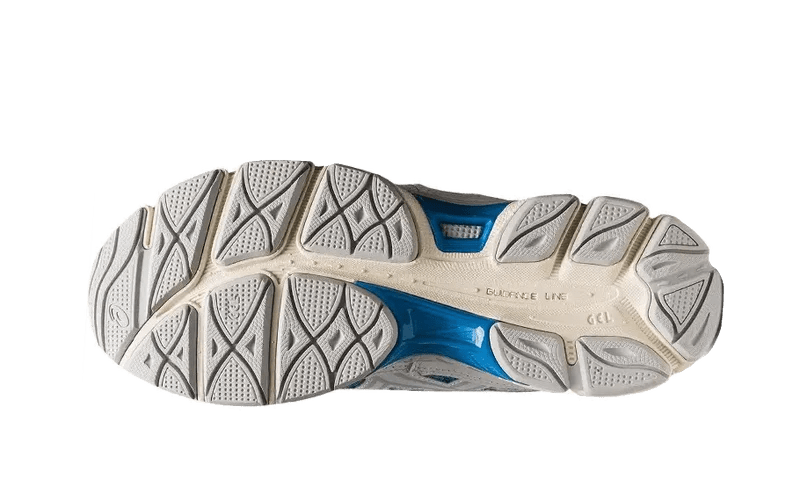 ASICS Gel - NYC White Dolphin Blue - 1203A281-100 - Mentastore