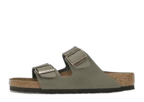 Birkenstock Arizona Birkibuc Stone (Women's) - 151211 - Mentastore