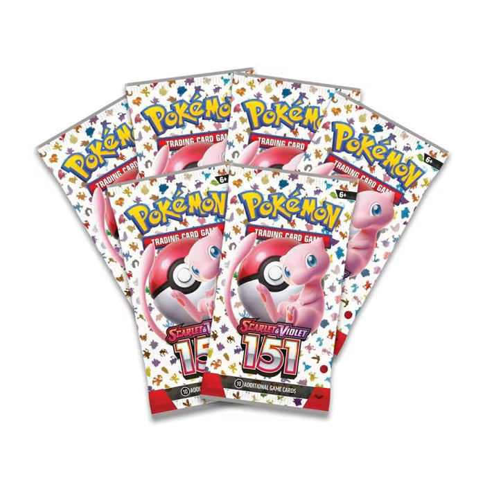 Pokémon tcg scarlet & violet 151 6 pack booster bundle