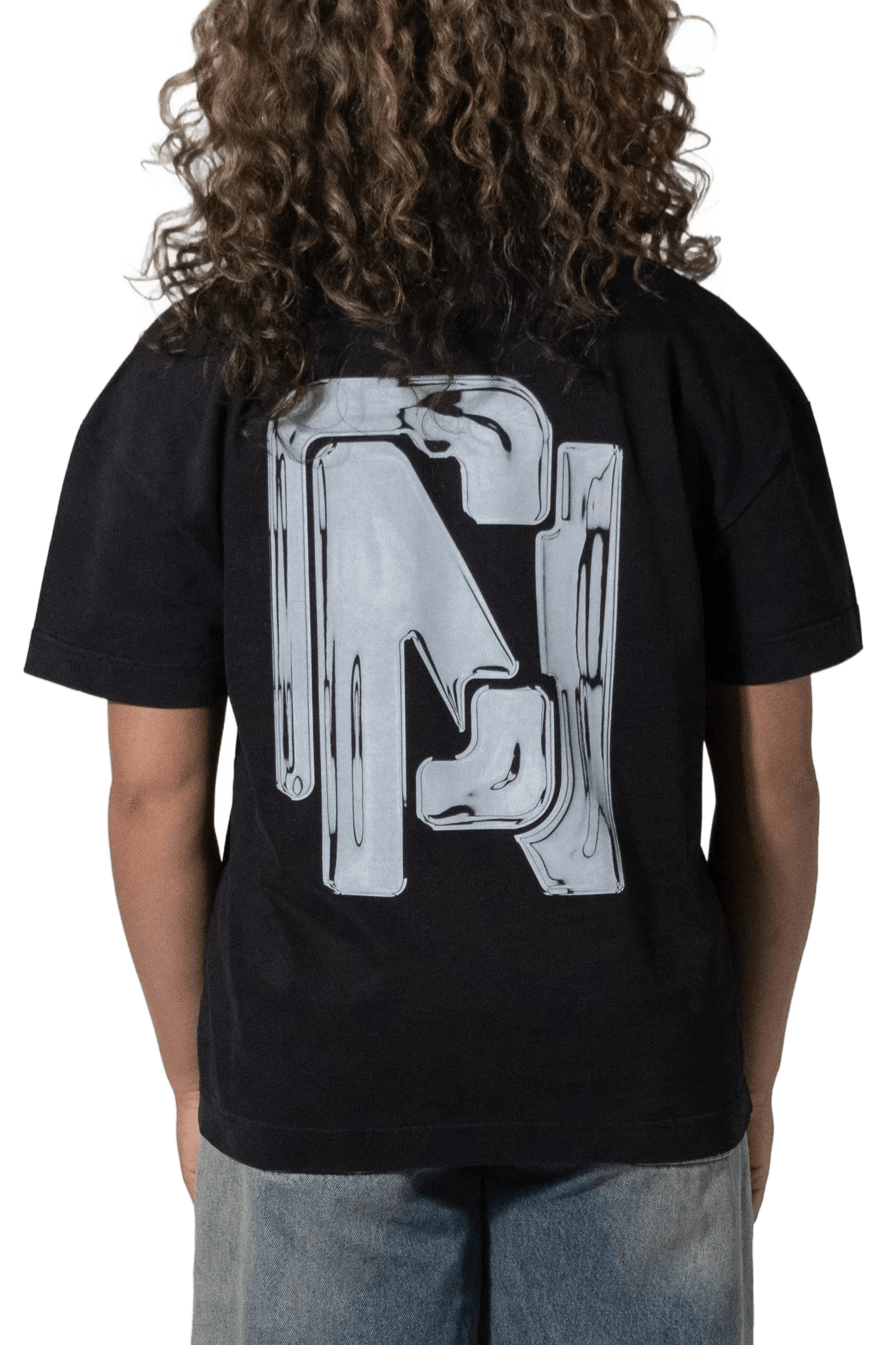 CHIQUE NOIR - CHROME TEE - PEARL BLACK -  - Mentastore