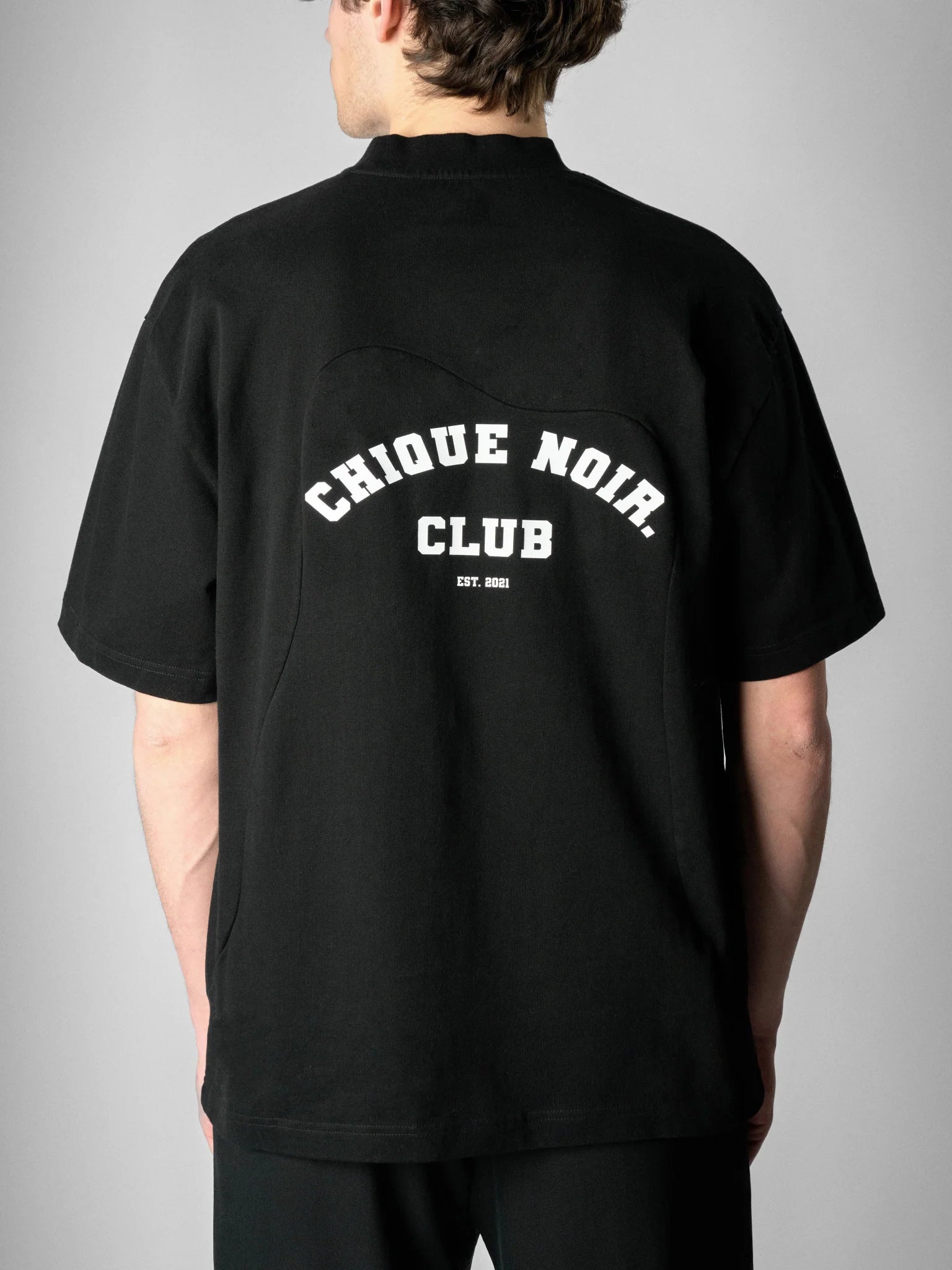 CHIQUE NOIR - CLUB TEE - BLACK - Mentastore