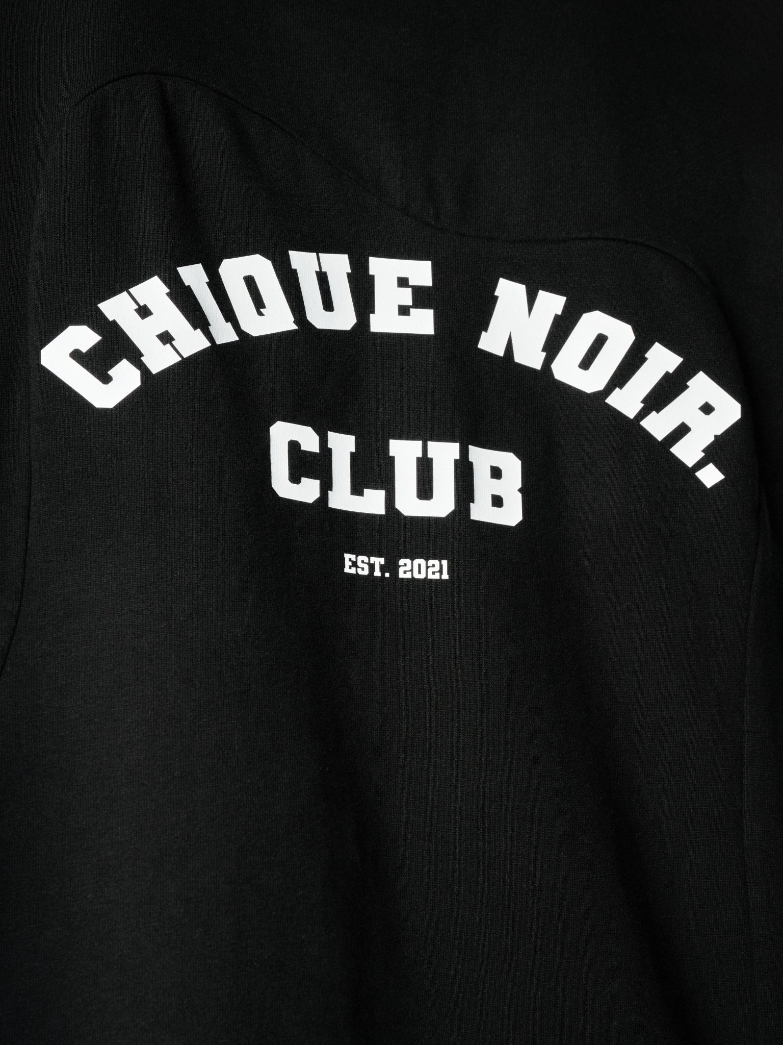 CHIQUE NOIR - CLUB TEE - BLACK - Mentastore