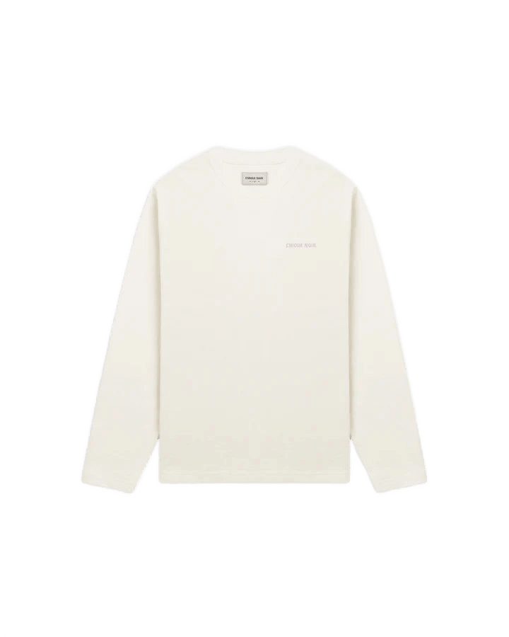 CHIQUE NOIR -ELEVEN LONGSLEEVE VINTAGE WHITE/PINK -  - Mentastore