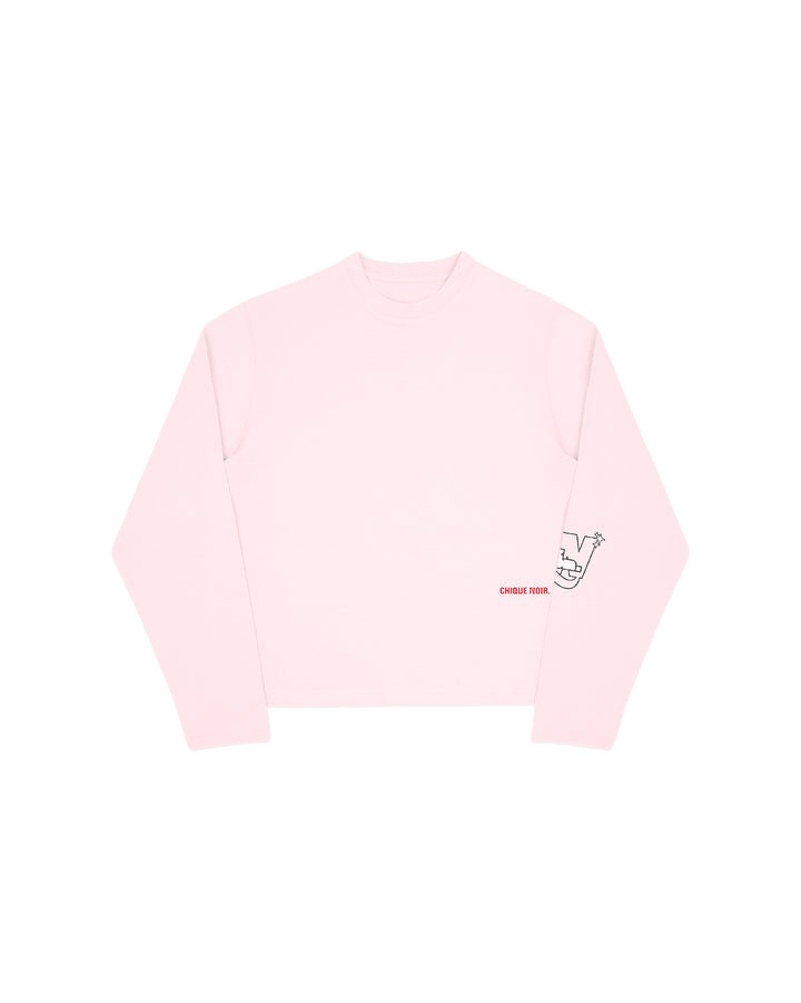 CHIQUE NOIR - ESSENTIAL LONGSLEEVE | PINK -  - Mentastore