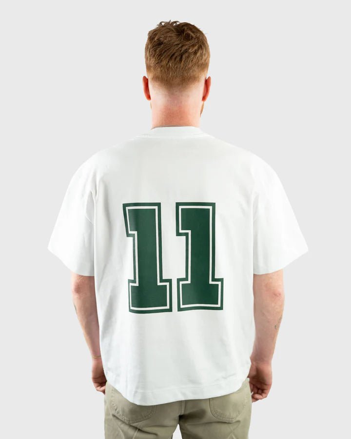 CHIQUE NOIR - GODS TEE WHITE/GREEN -  - Mentastore