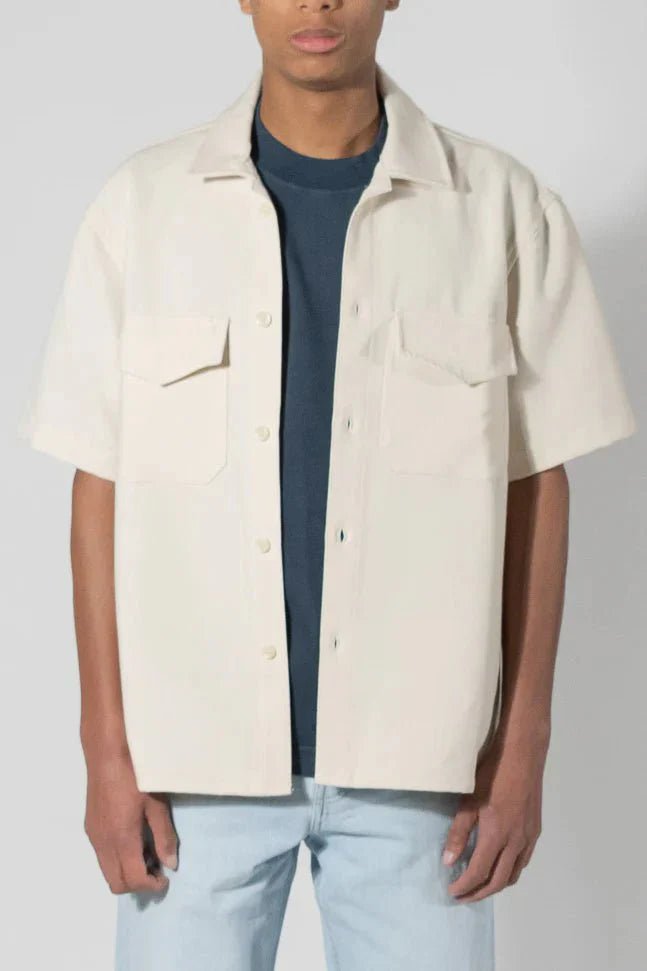 CHIQUE NOIR - OVERSHIRT - LIGHT TAUPE - Mentastore