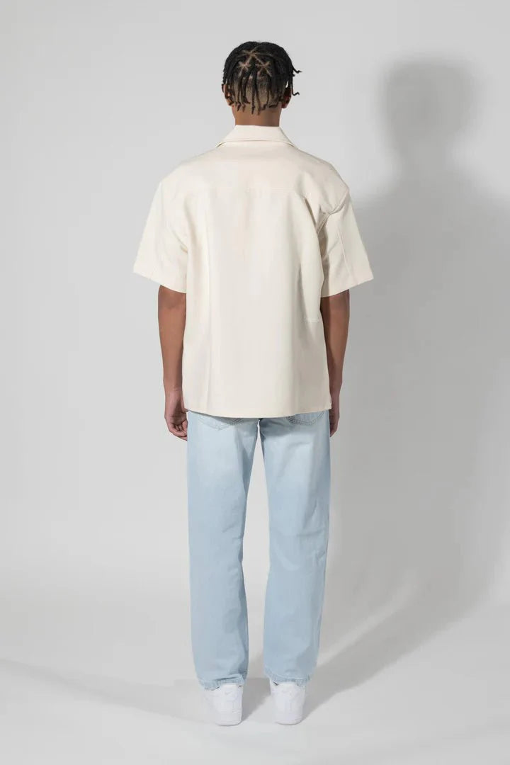 CHIQUE NOIR - OVERSHIRT - LIGHT TAUPE - Mentastore