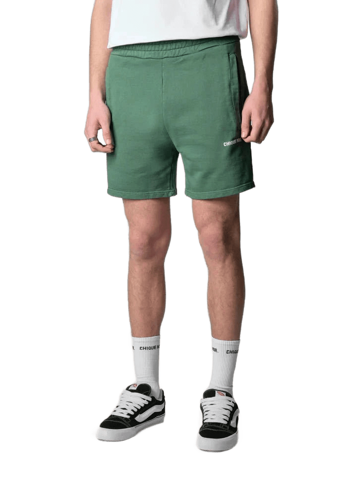 CHIQUE NOIR - SWEATSHORT - EDEN GREEN -  - Mentastore