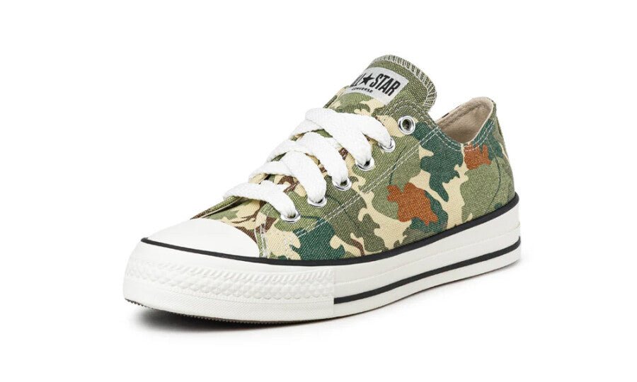 Converse Chuck Taylor All Star Throwback Low Archive Leaf Camo - A22299C - Mentastore