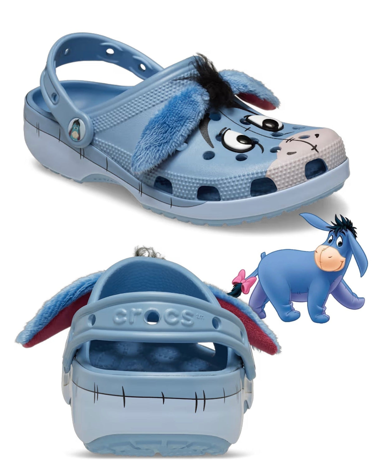 Crocs Classic Clog Disney Winnie the Pooh Eeyore - 211093-90H - Mentastore