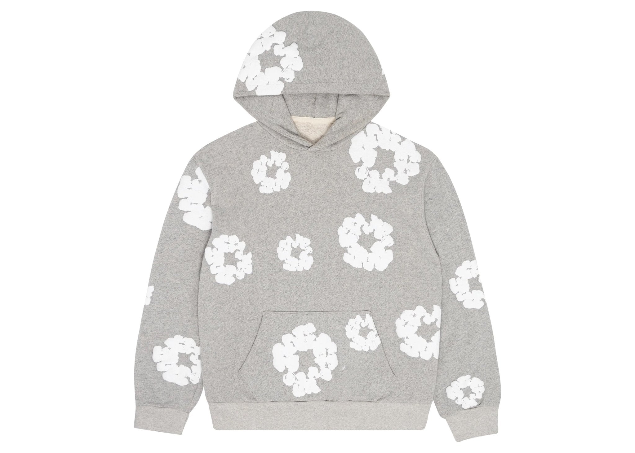 Denim tears the cotton wreath sweatshirt grey - Mentastore