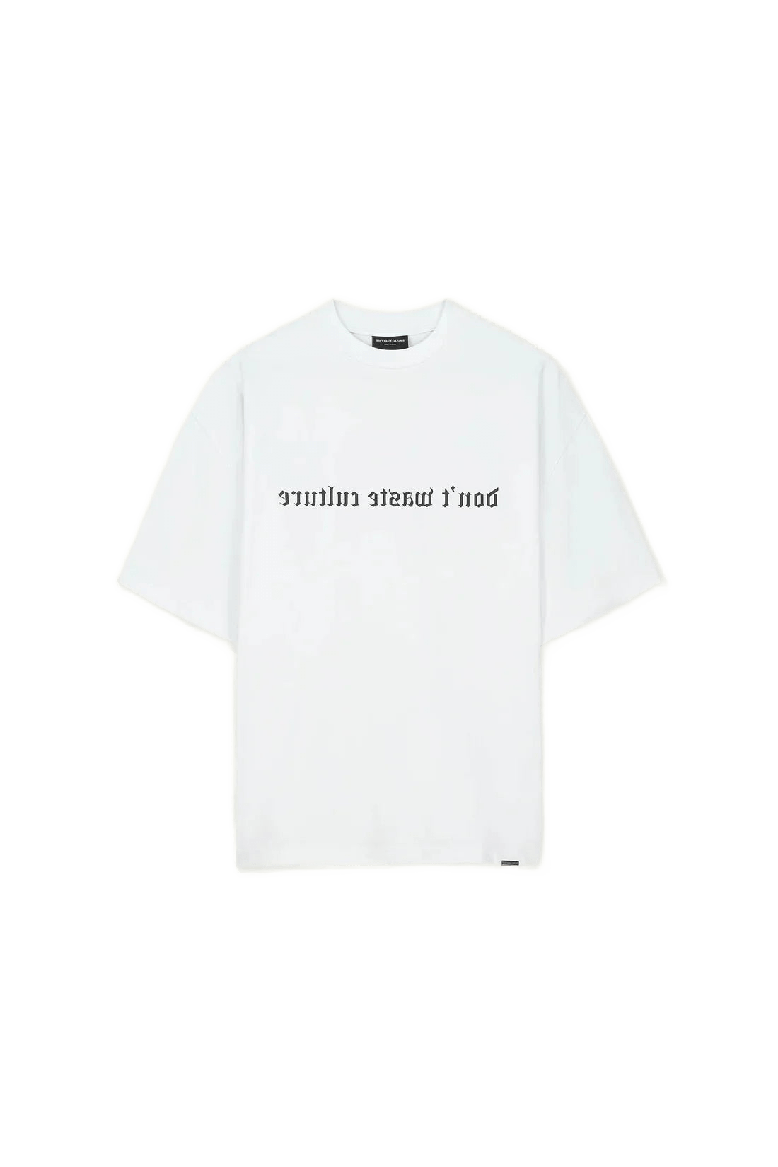 DON'T WASTE CULTURE - Hero | White - D11.1549white - Mentastore